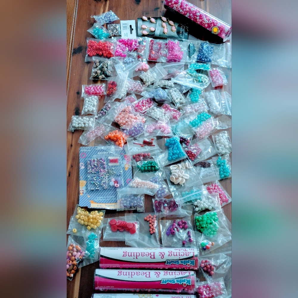 Huge Assorted Beads Collection